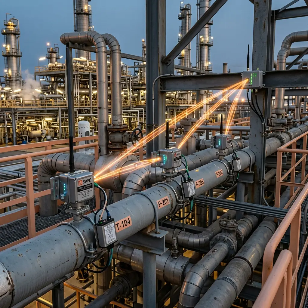 ATEX Zone 0 Mobile & Wireless Gas Mesh Implementation